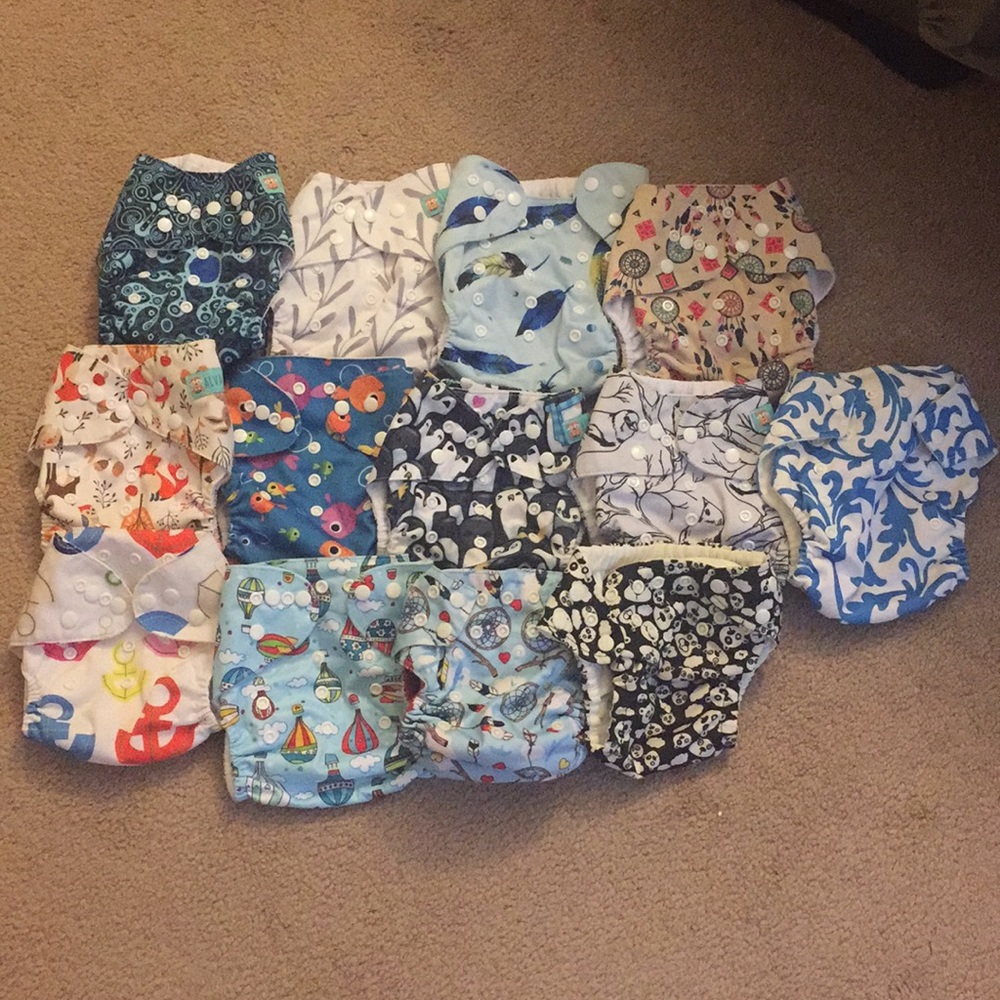 13 Cloth Diapers